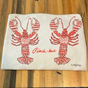 Lilly Pulitzer “Pinch Me” Lobster Clutch  🦞